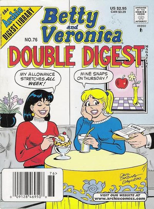 Betty & Veronica (Jumbo Comics) Double Digest #76