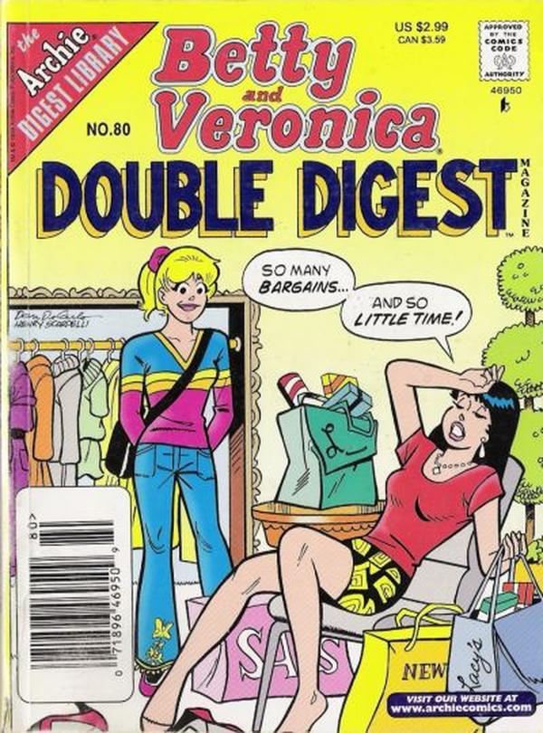 Betty & Veronica (Jumbo Comics) Double Digest #80 cover