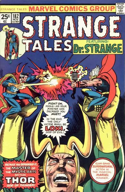 Strange Tales #182 cover