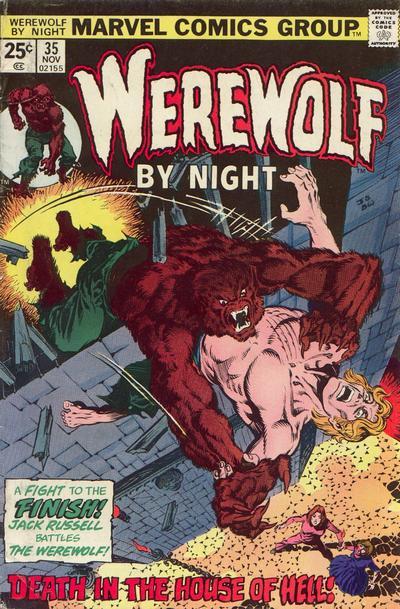 Werewolf by Night #35 cover