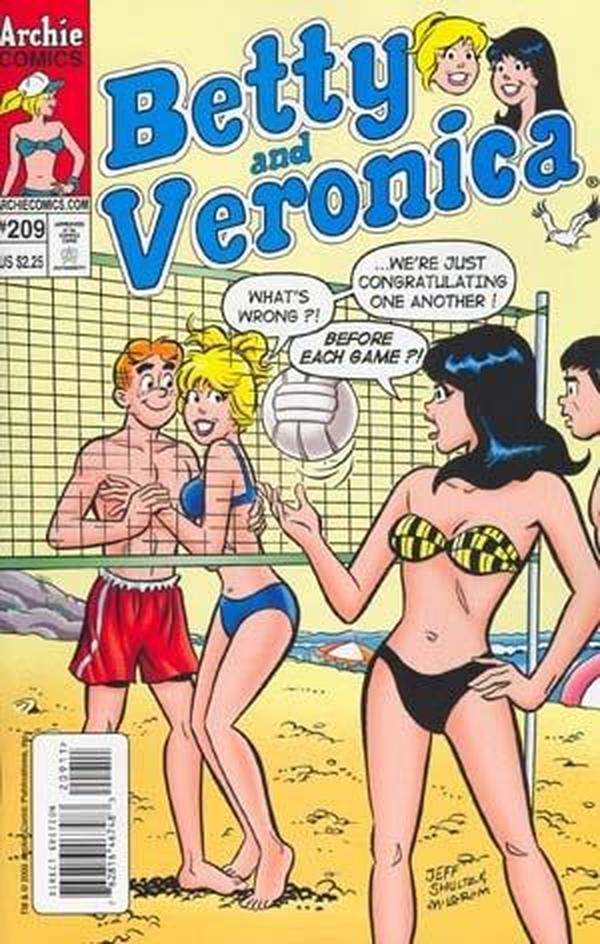 Betty and Veronica #209 cover
