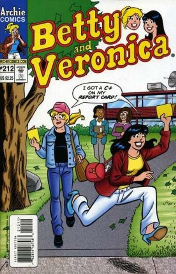 Betty and Veronica #212 cover