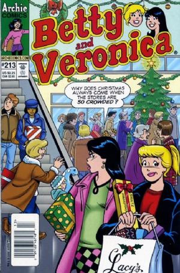 Betty and Veronica #213 cover