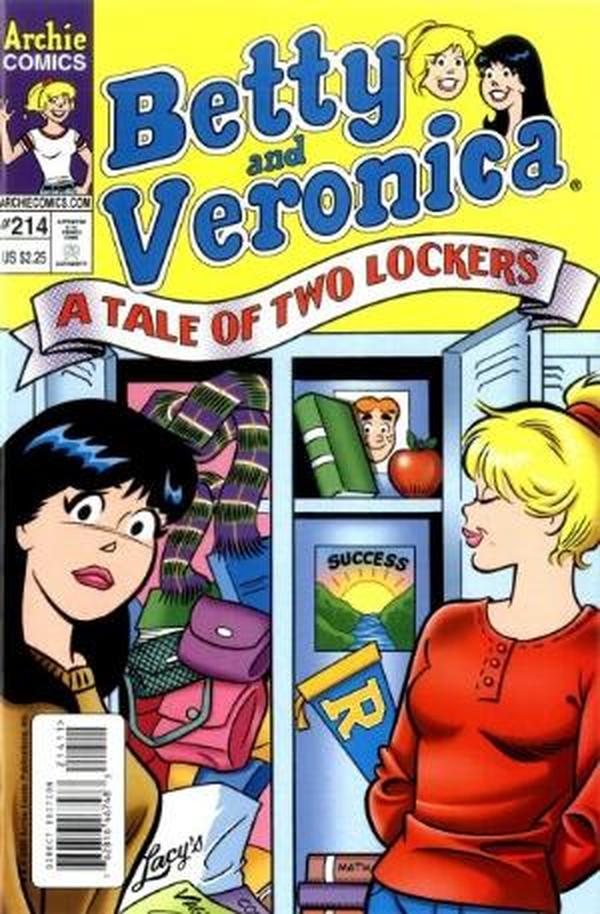 Betty and Veronica #214 cover