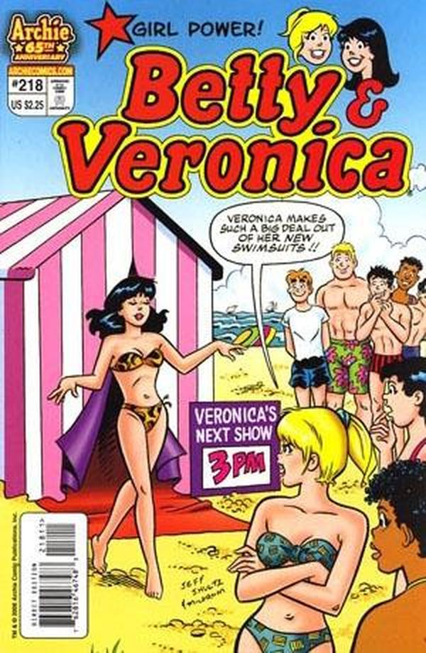 Betty and Veronica #218 cover