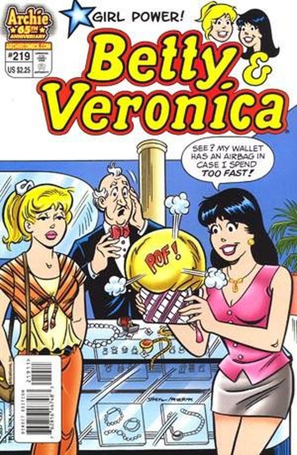 Betty and Veronica #219 cover