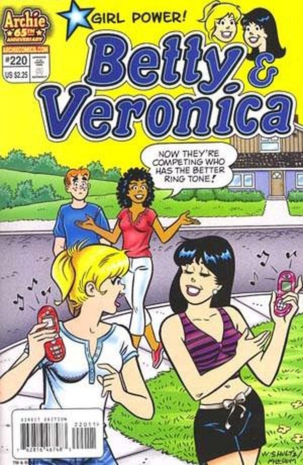 Betty and Veronica #220 cover