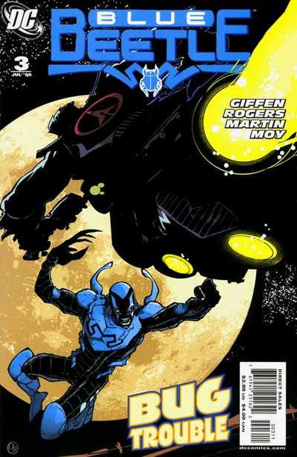 The Blue Beetle #3 cover