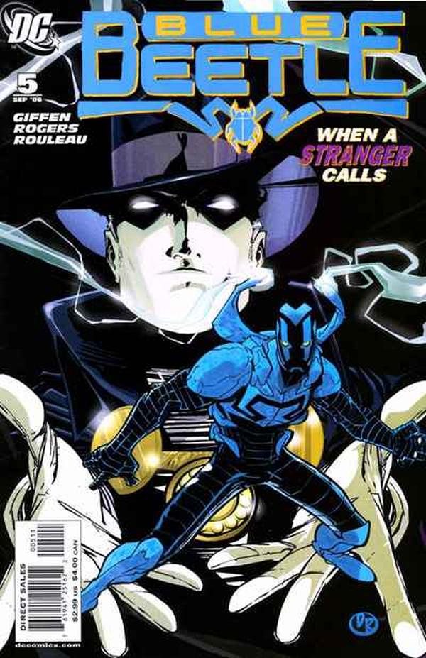 The Blue Beetle #5 cover