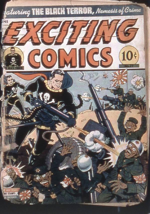 Exciting Comics #3 (27) cover