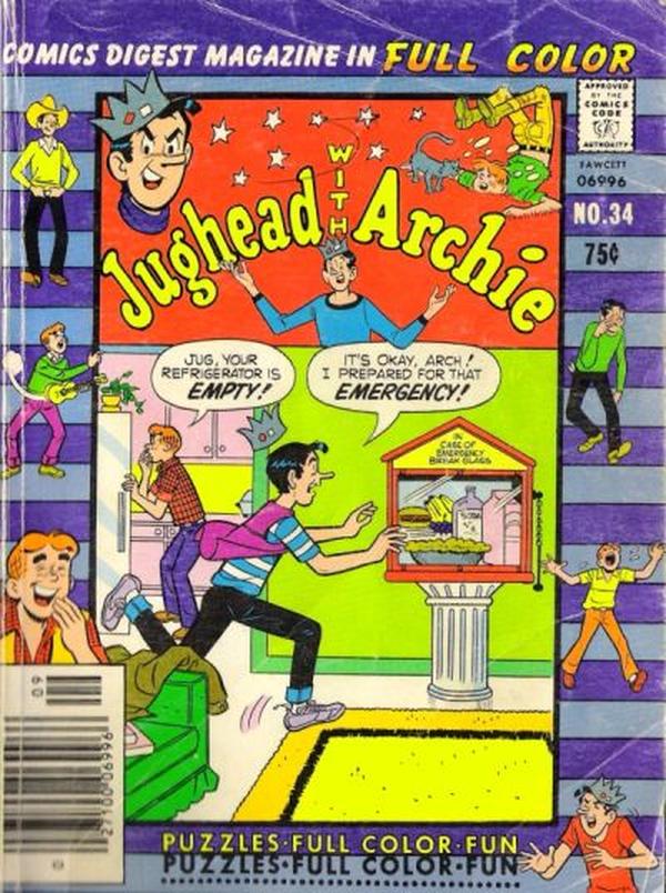 Jughead with Archie Digest #34 cover