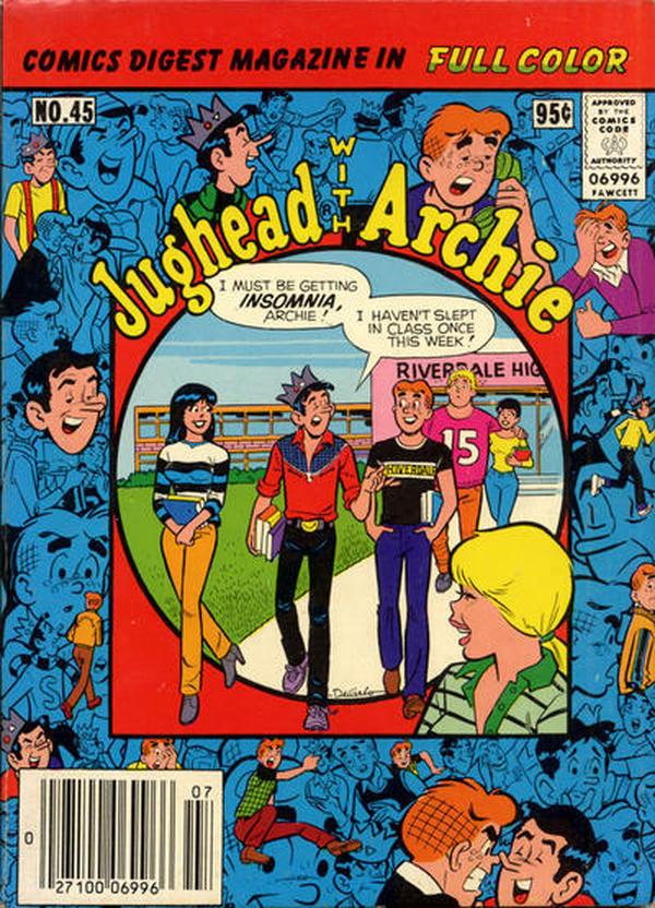 Jughead with Archie Digest #45 cover