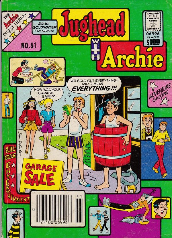 Jughead with Archie Digest #51 cover