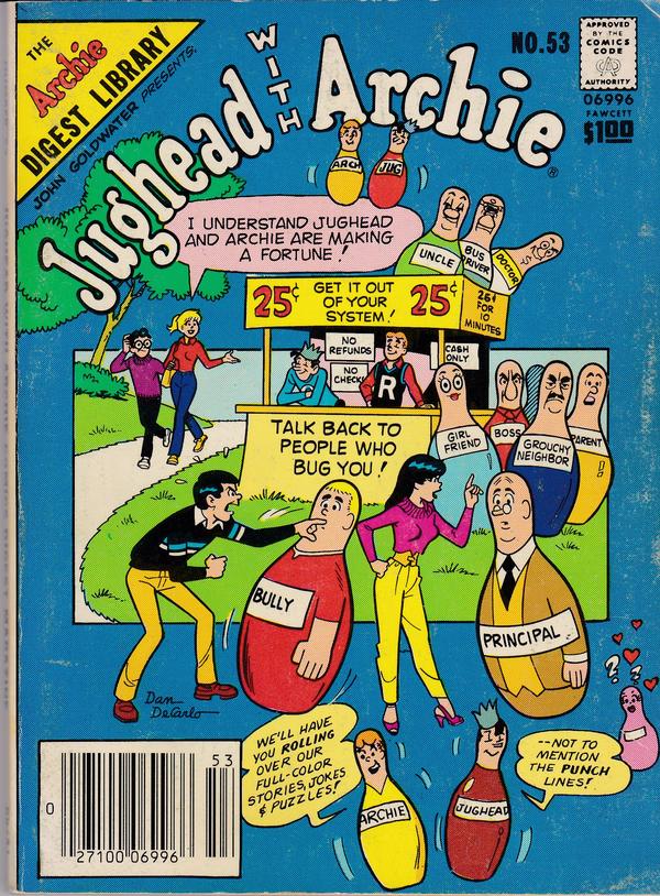 Jughead with Archie Digest #53 cover