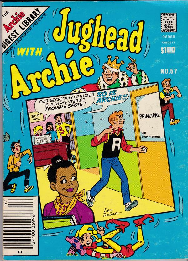 Jughead with Archie Digest #57 cover