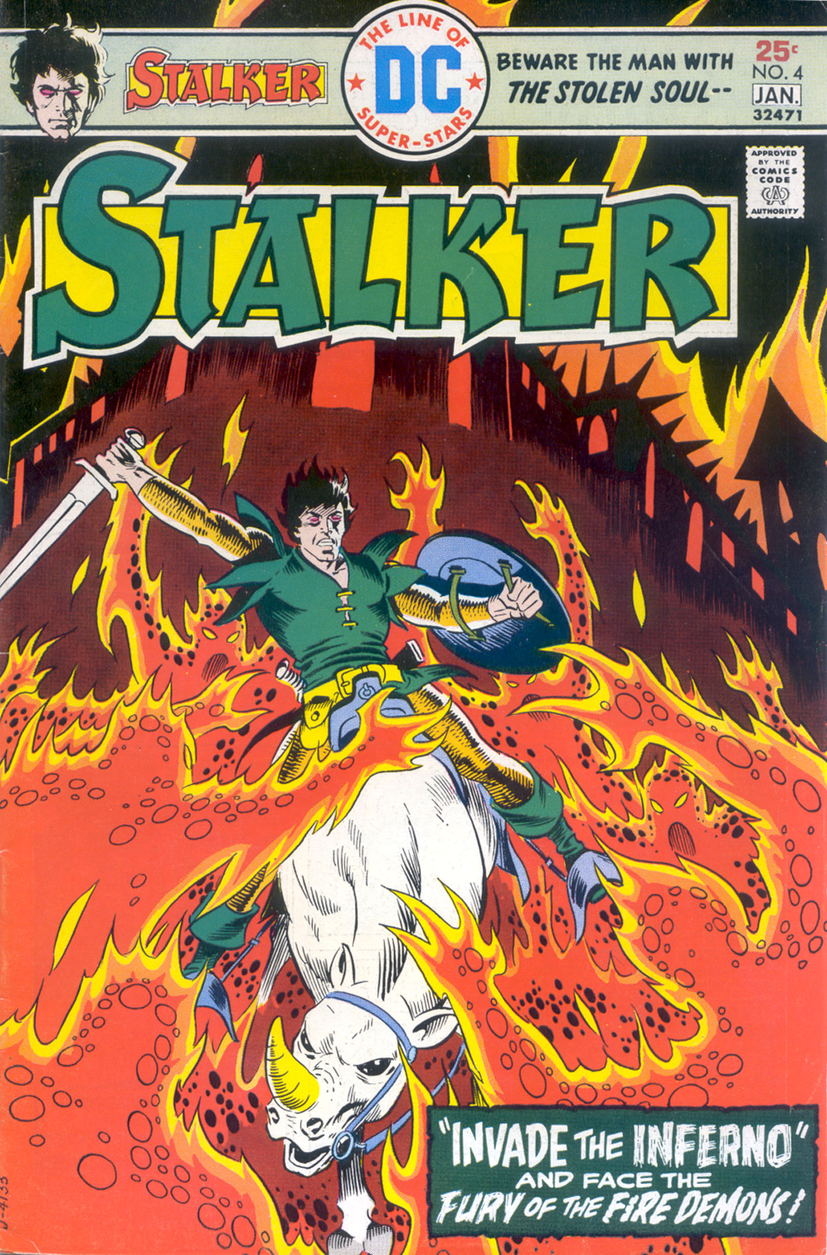 Stalker #4 cover