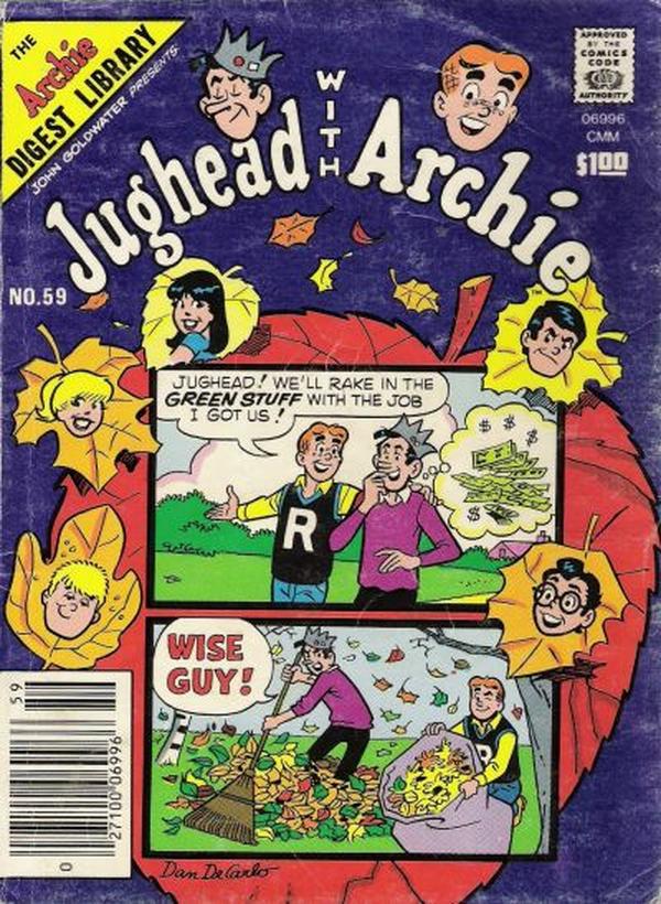 Jughead with Archie Digest #59 cover