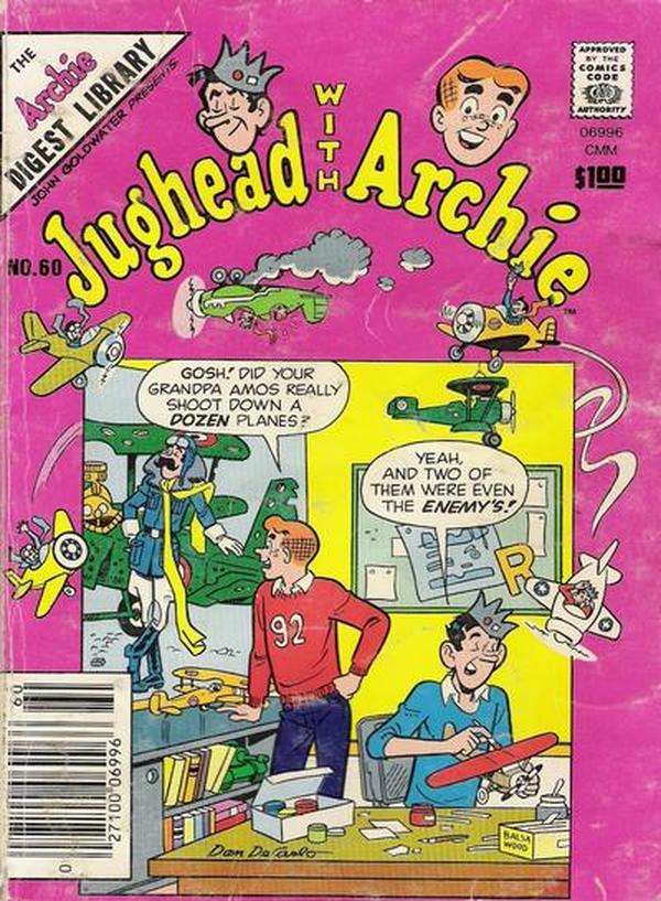Jughead with Archie Digest #60 cover
