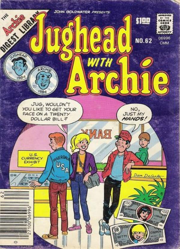 Jughead with Archie Digest #62 cover
