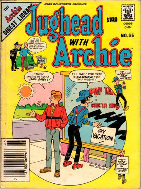 Jughead with Archie Digest #65 cover