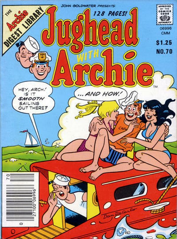 Jughead with Archie Digest #70 cover