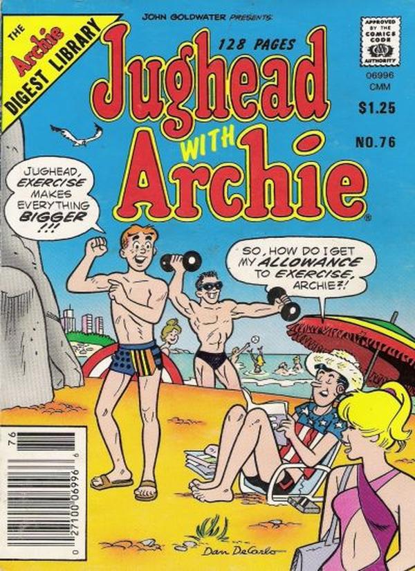 Jughead with Archie Digest #76 cover