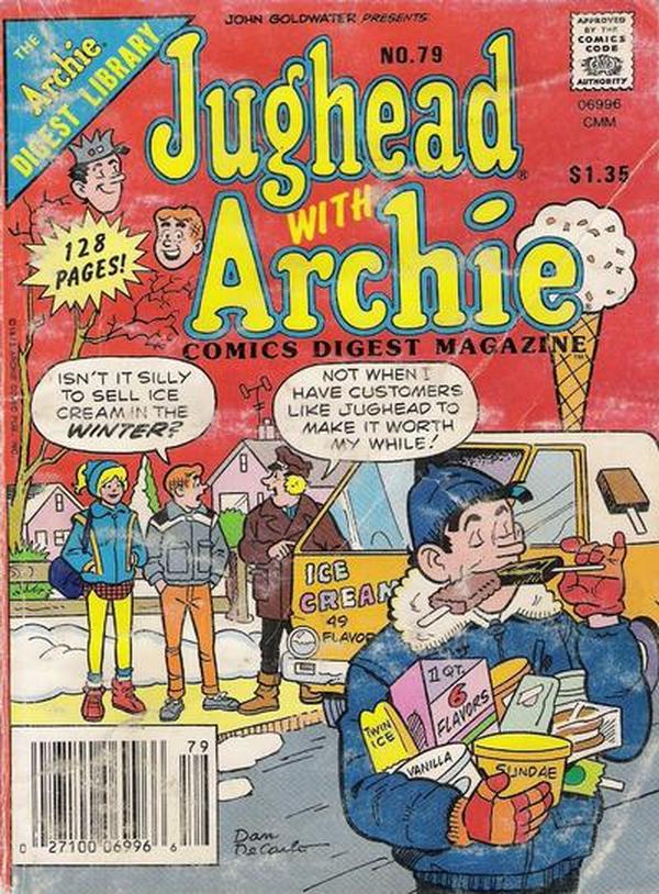 Jughead with Archie Digest #79 cover