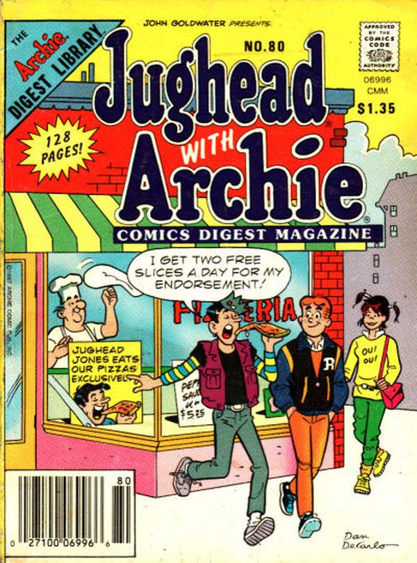 Jughead with Archie Digest #80 cover