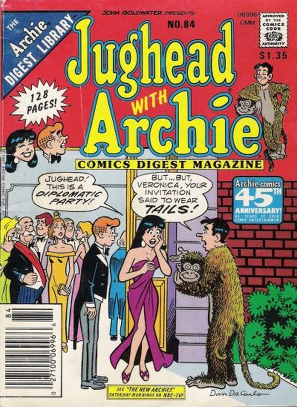 Jughead with Archie Digest #84 cover