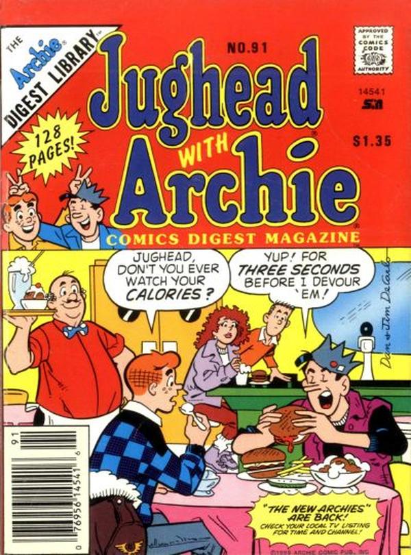 Jughead with Archie Digest #91 cover