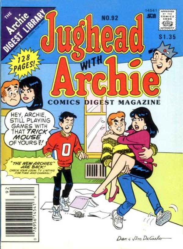 Jughead with Archie Digest #92 cover