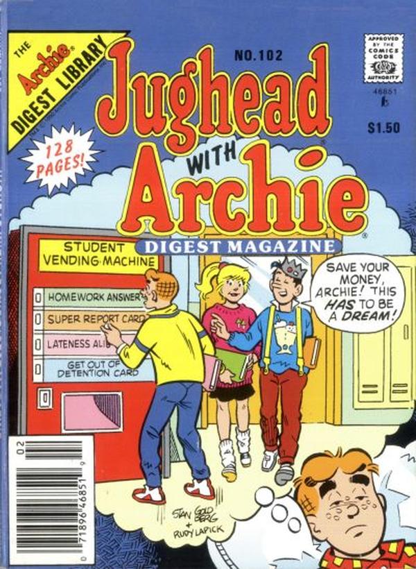 Jughead with Archie Digest #102 cover
