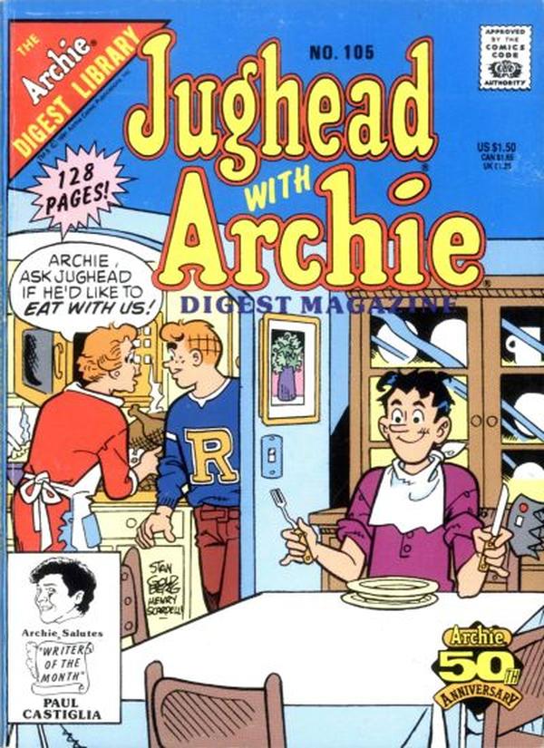 Jughead with Archie Digest #105 cover