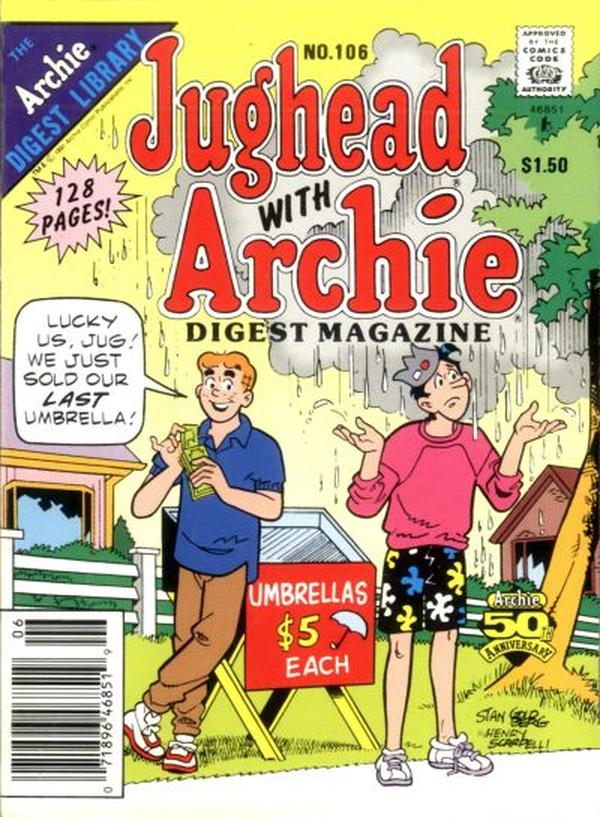 Jughead with Archie Digest #106 cover