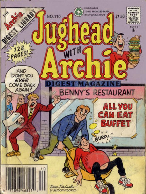 Jughead with Archie Digest #110 cover