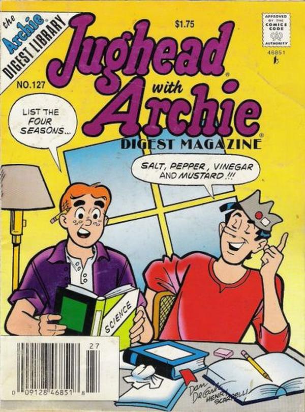 Jughead with Archie Digest #127 cover