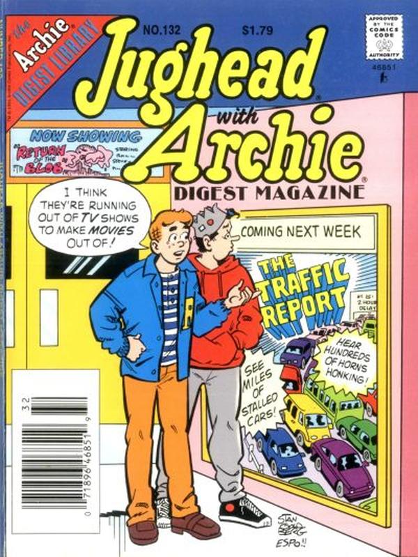 Jughead with Archie Digest #132 cover