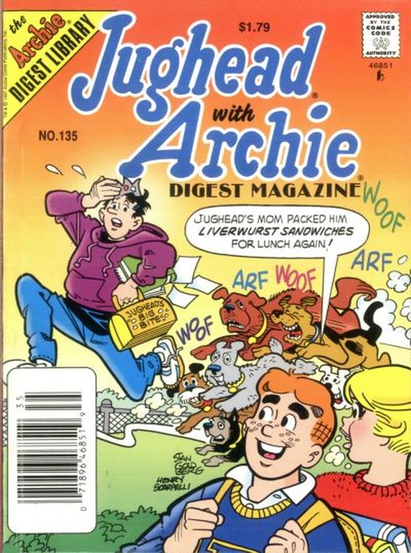Jughead with Archie Digest #135 cover