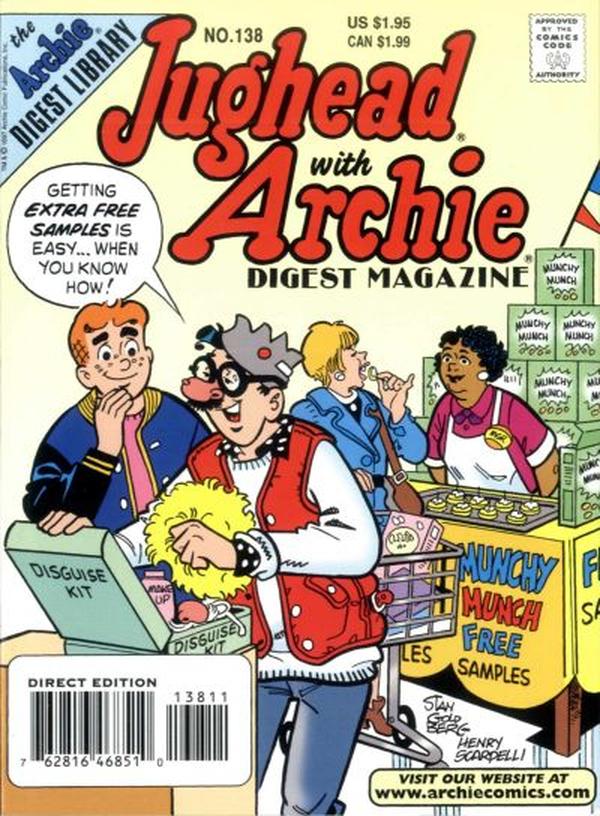 Jughead with Archie Digest #138 cover