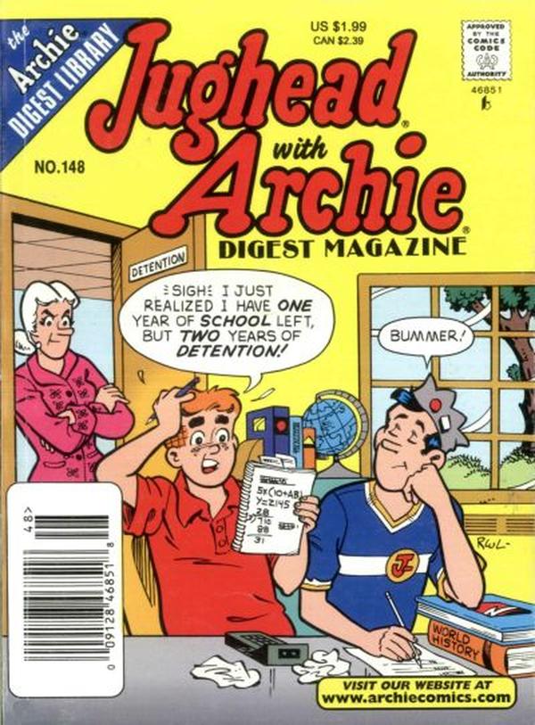 Jughead with Archie Digest #148 cover