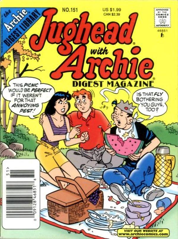 Jughead with Archie Digest #151 cover