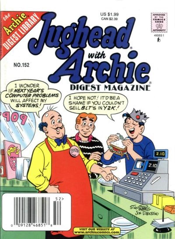 Jughead with Archie Digest #152 cover