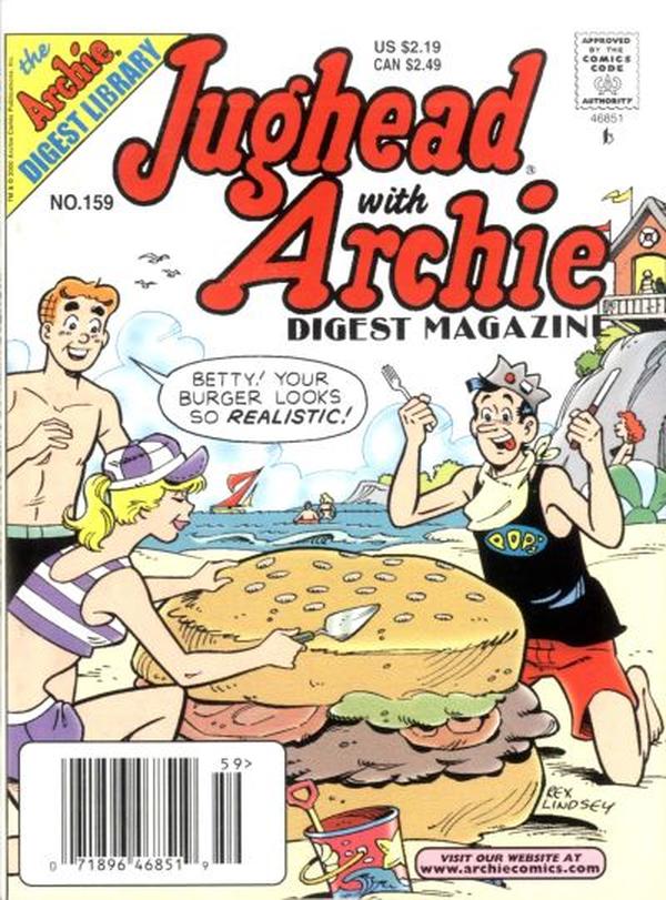 Jughead with Archie Digest #159 cover