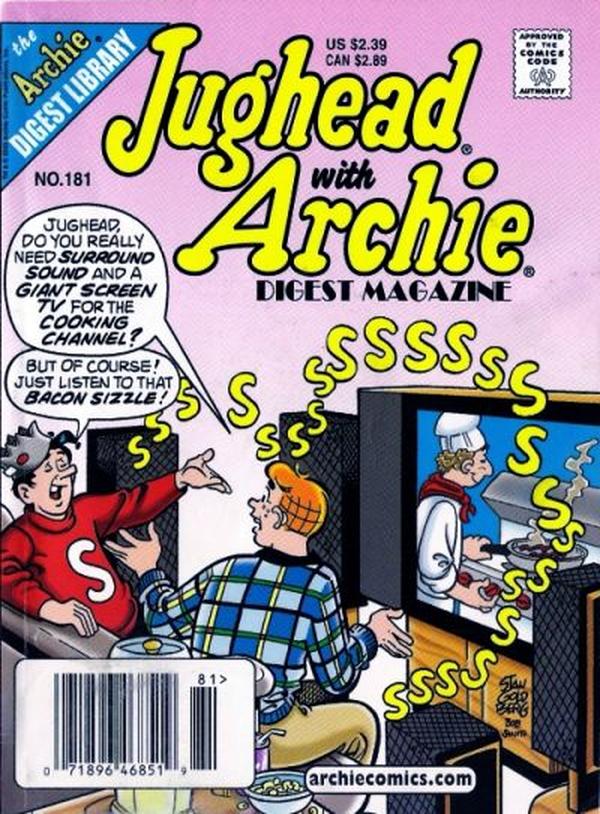 Jughead with Archie Digest #181 cover