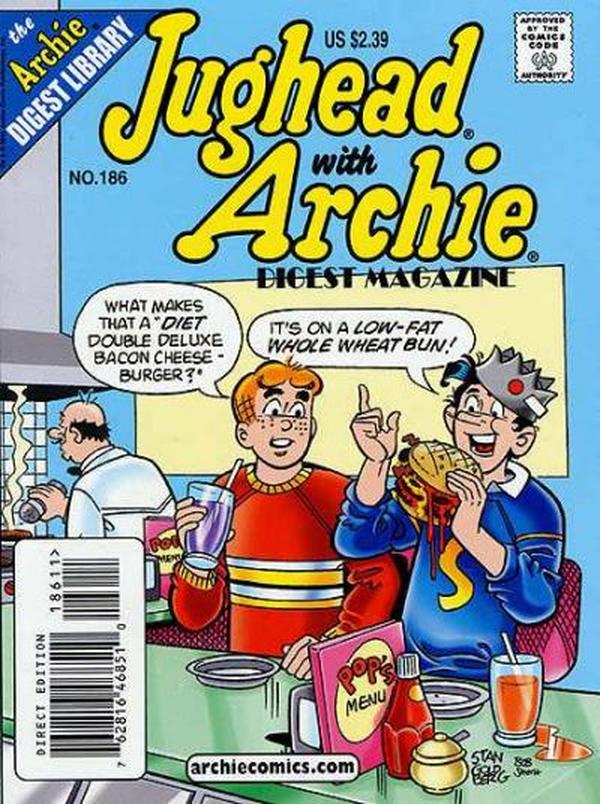 Jughead with Archie Digest #186 cover