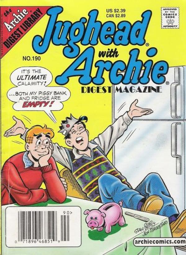 Jughead with Archie Digest #190 cover