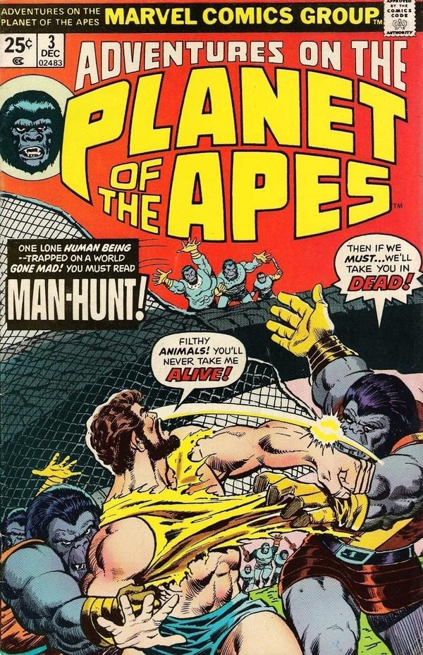 Adventures on the Planet of the Apes #3 cover
