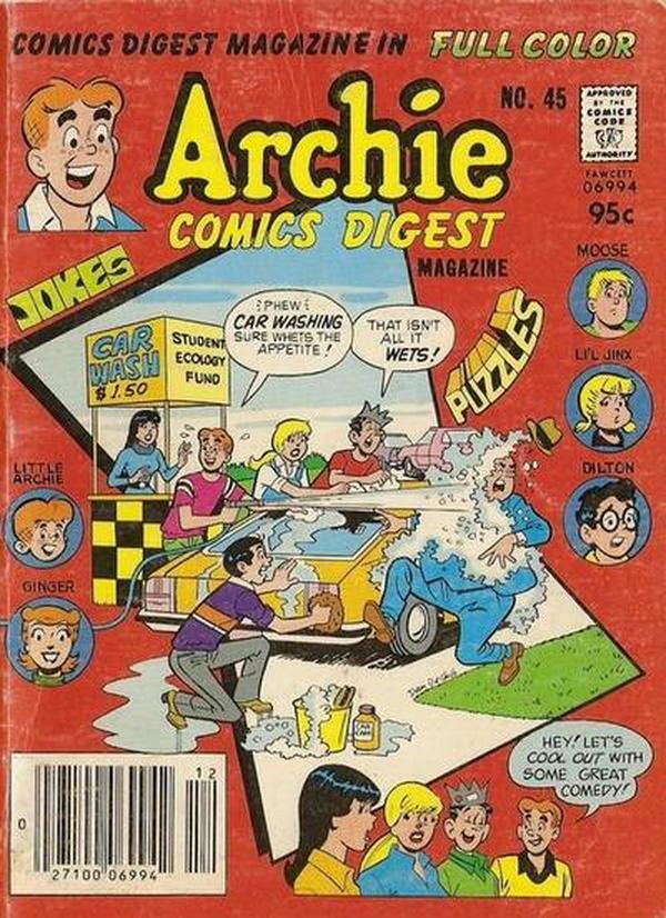 Archie Comics Digest #45 cover
