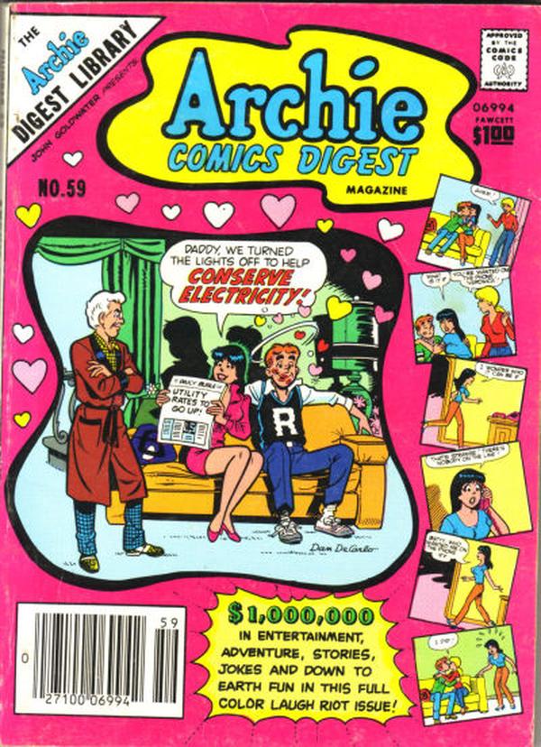 Archie Comics Digest #59 cover