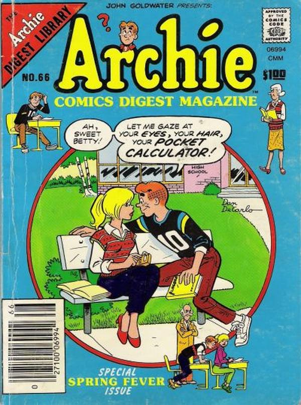 Archie Comics Digest #66 cover